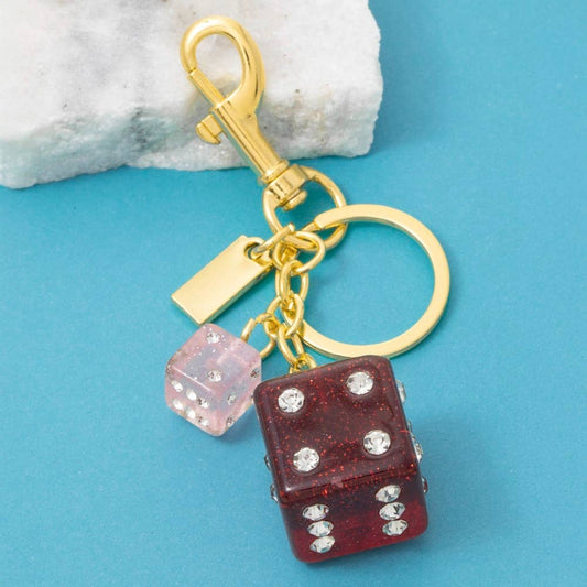 Roll the Dice Bag Charm