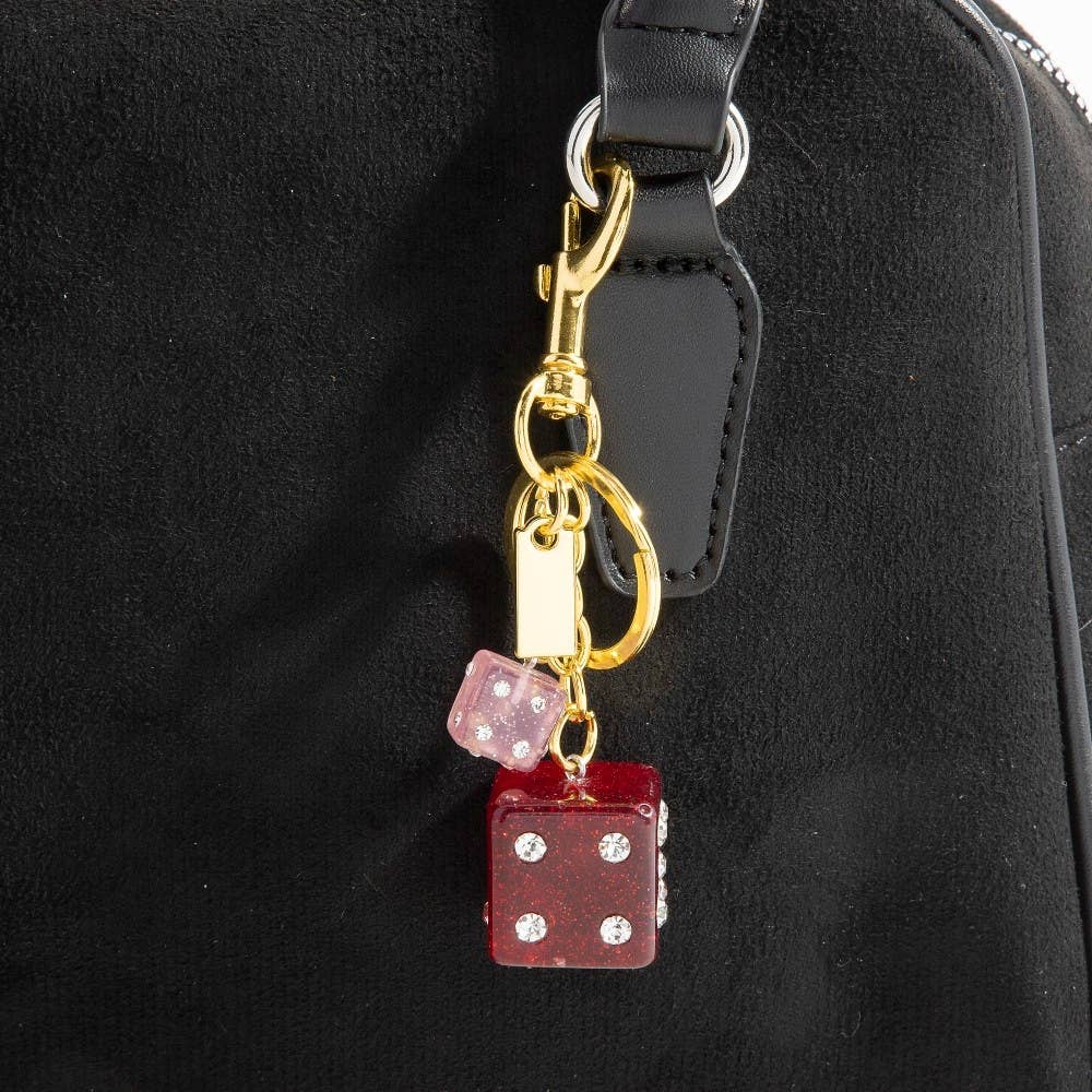 Roll the Dice Bag Charm