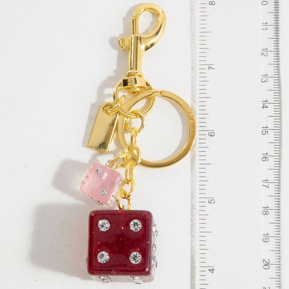 Roll the Dice Bag Charm