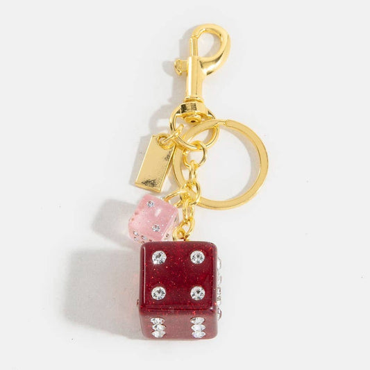 Roll the Dice Bag Charm