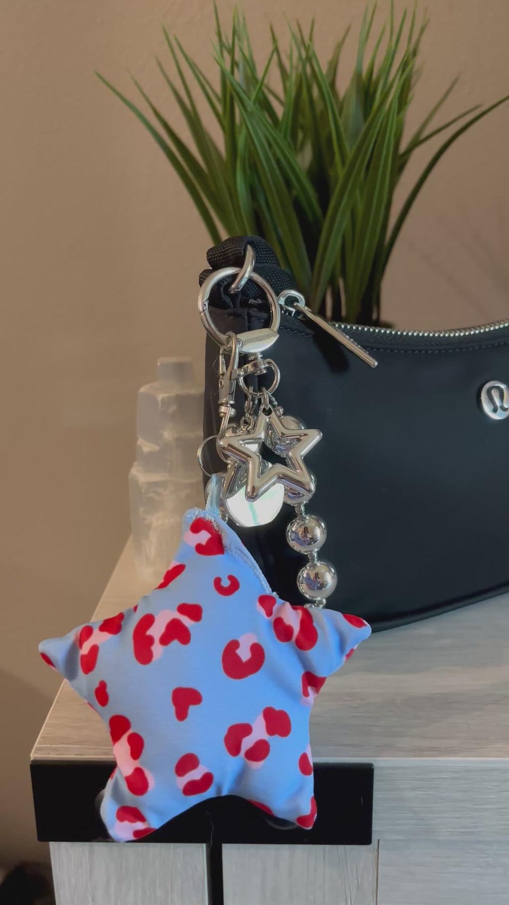 STARLIGHT BAG CHARM-BLUE